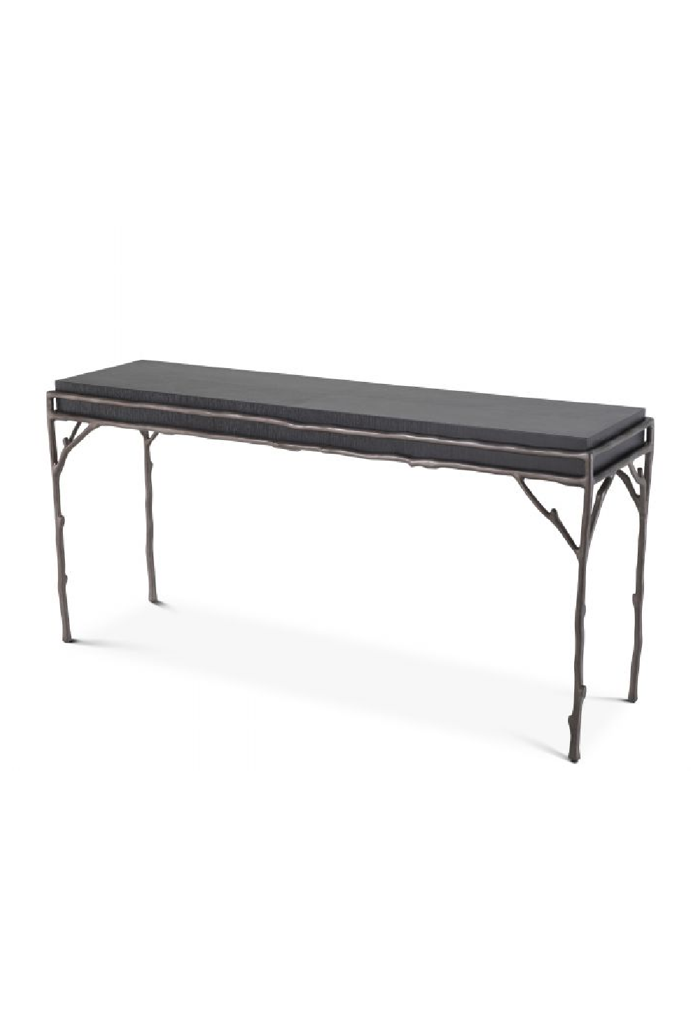 Charcoal Gray Oak Console Table | Eichholtz Premier | Woodfurniture.com