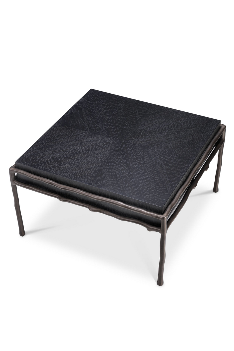 Charcoal Oak Square Side Table | Eichholtz Premier | Woodfurniture.com