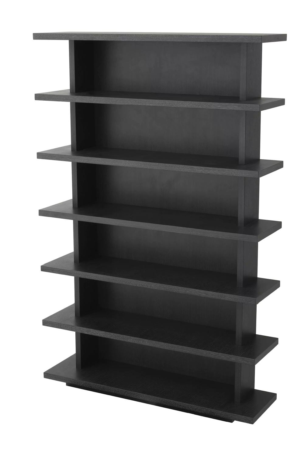 Charcoal Gray Oak Bookcase | Eichholtz Malibu | Woodfurniture.com