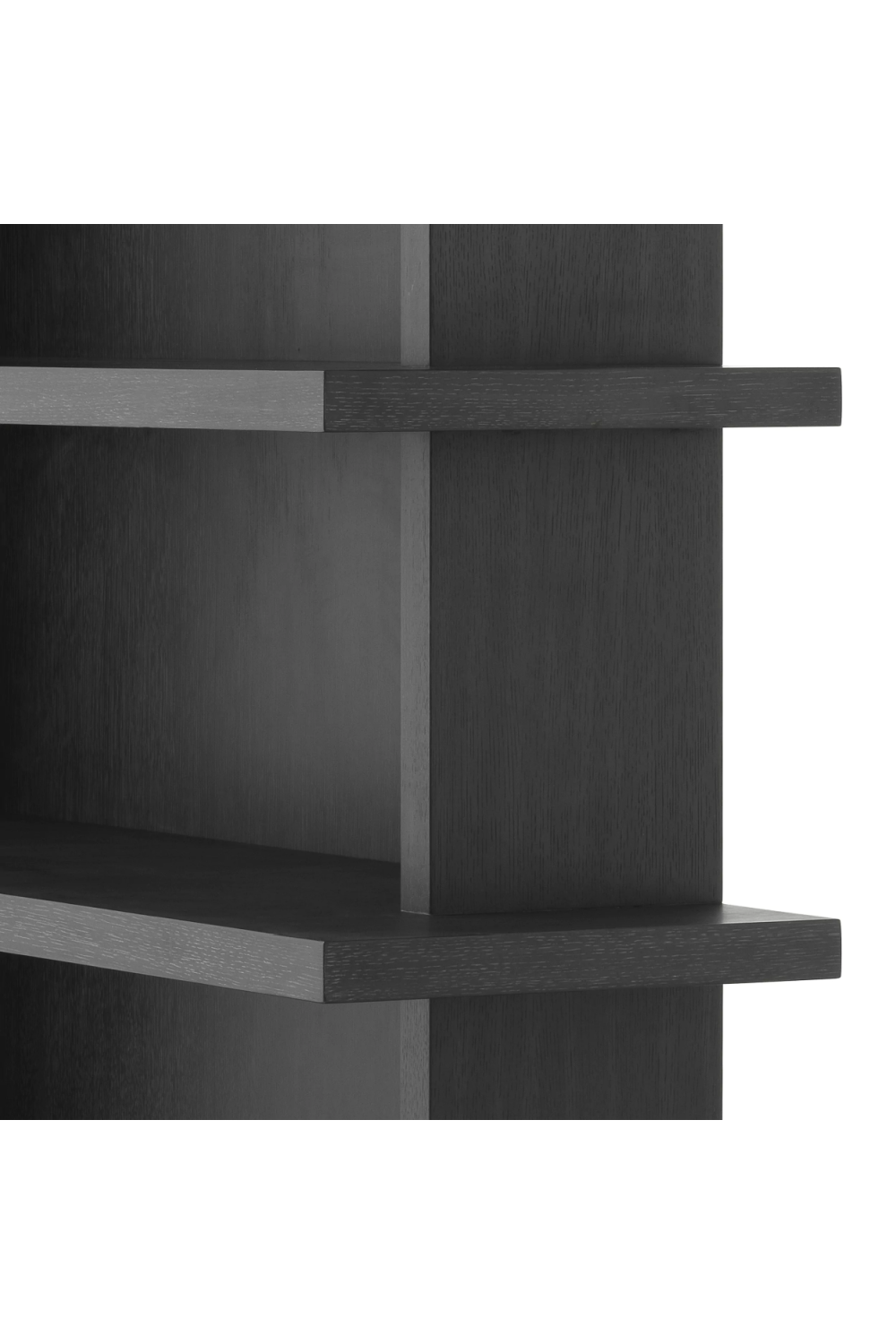 Charcoal Gray Oak Bookcase | Eichholtz Malibu | Woodfurniture.com