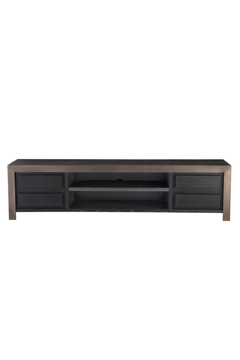 Metallic Framed Wooden TV Cabinet | Eichholtz Talbot | Woodfurniture.com