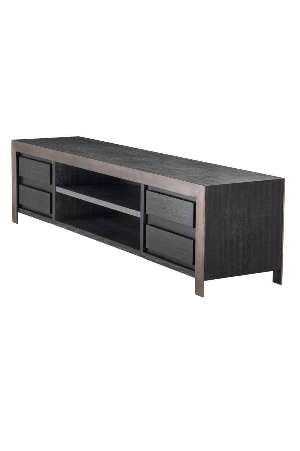 Metallic Framed Wooden TV Cabinet | Eichholtz Talbot | Woodfurniture.com