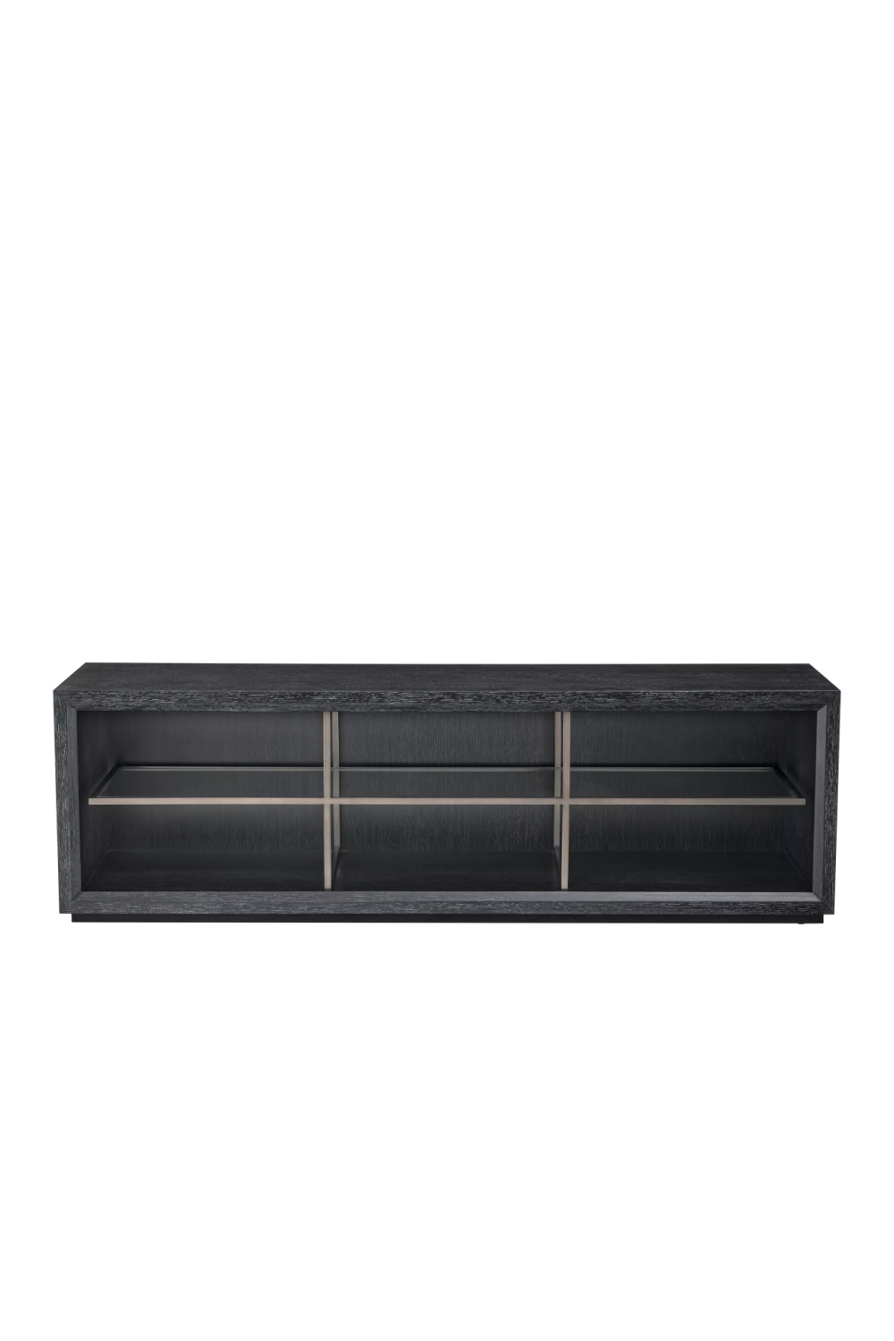 Black Wooden Modern TV Cabinet | Eichholtz Hennessey | Woodfurniture.com