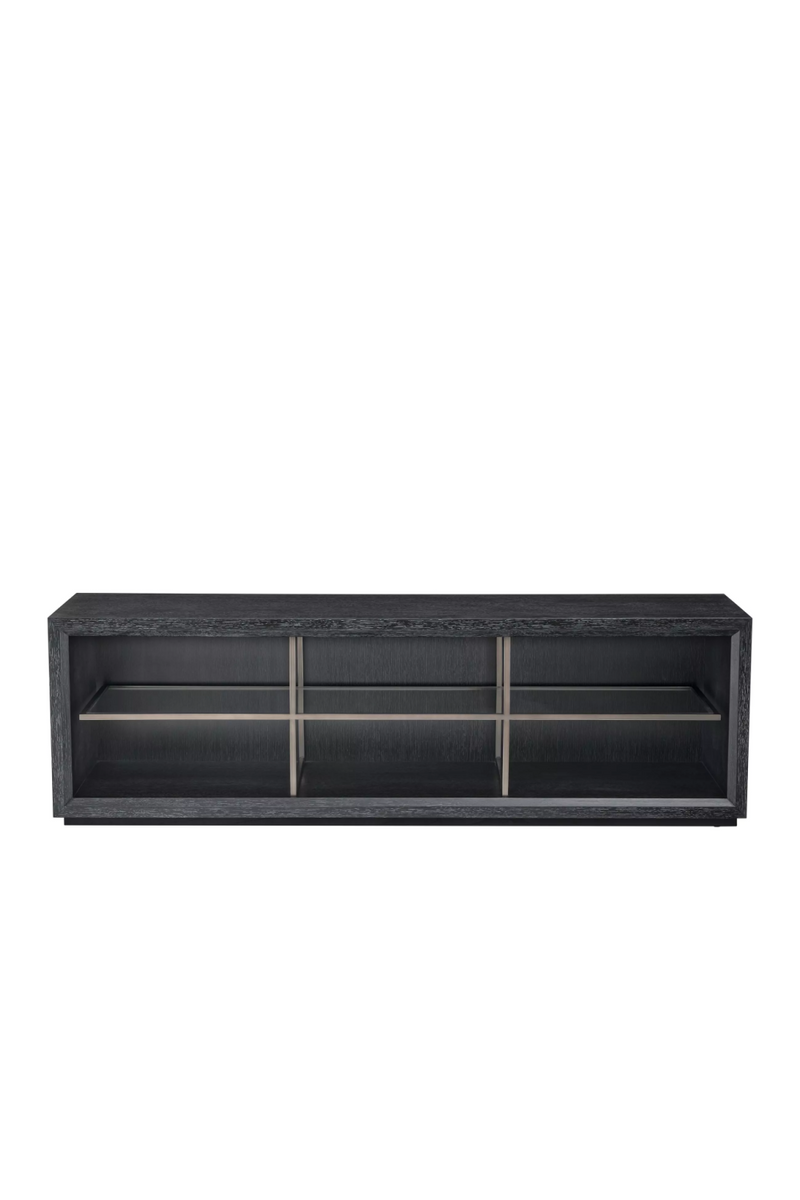 Black Wooden Modern TV Cabinet | Eichholtz Hennessey | Woodfurniture.com
