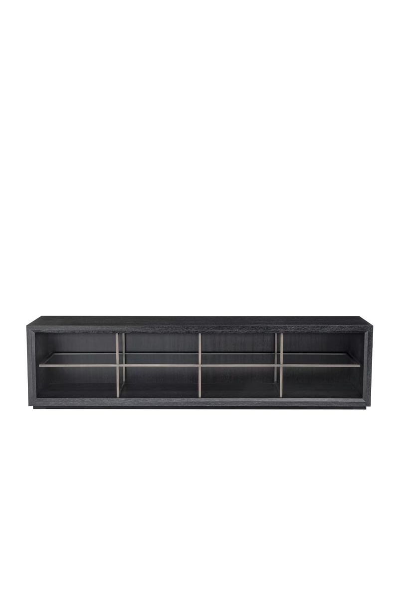 Black Wooden Modern TV Cabinet | Eichholtz Hennessey | Woodfurniture.com