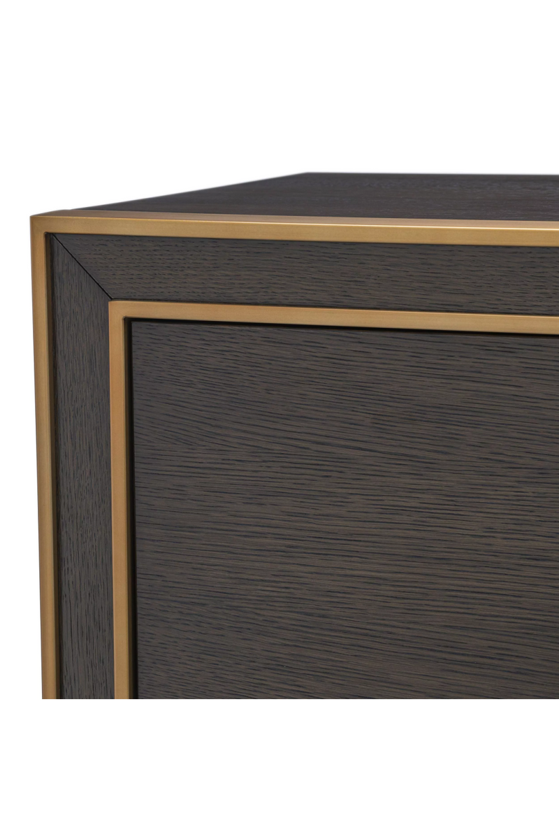 Gold Rimmed Wooden Dresser | Eichholtz Camelot | Woodfurniture.com
