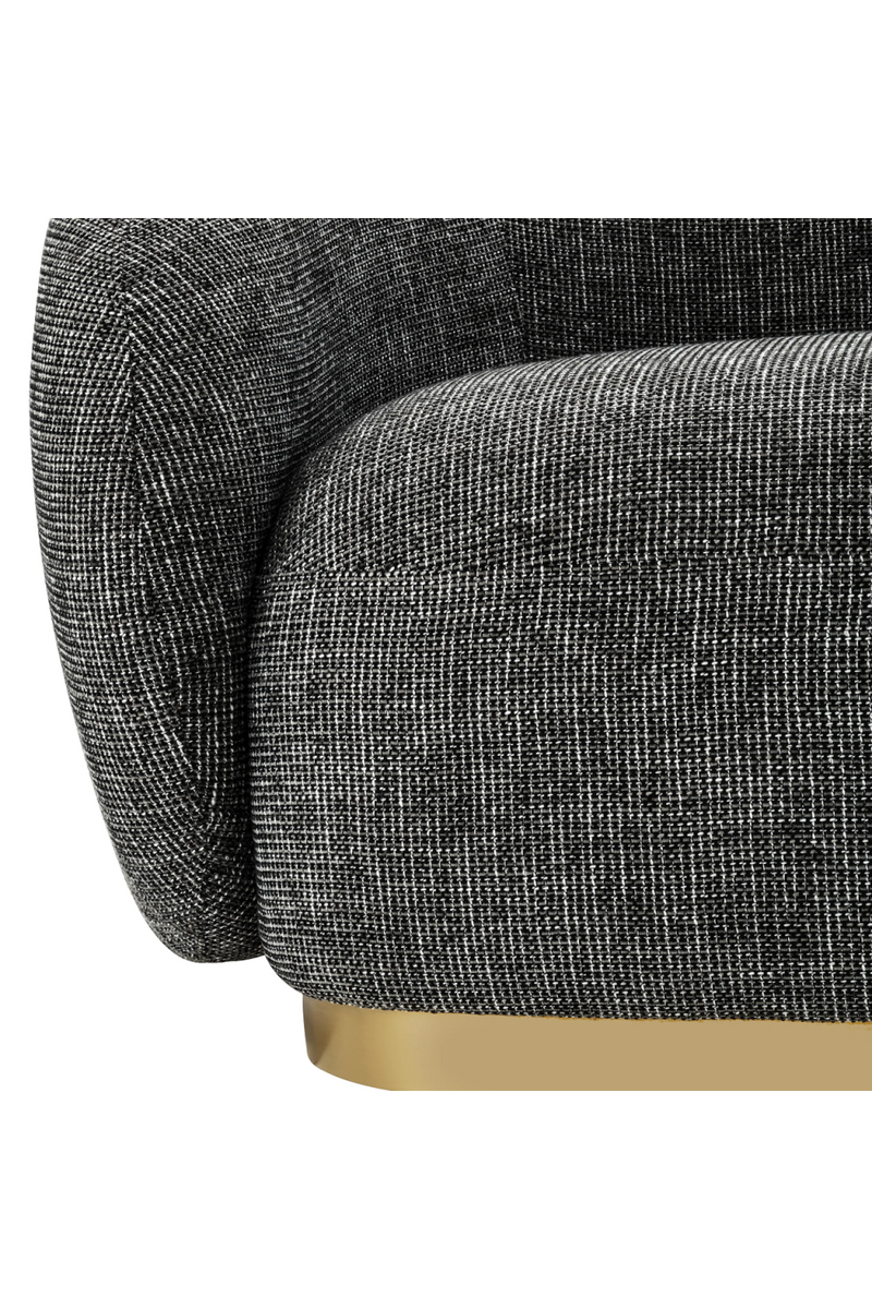 Curved Contemporary Sofa | Eichholtz Brice | Woodfurniture.com