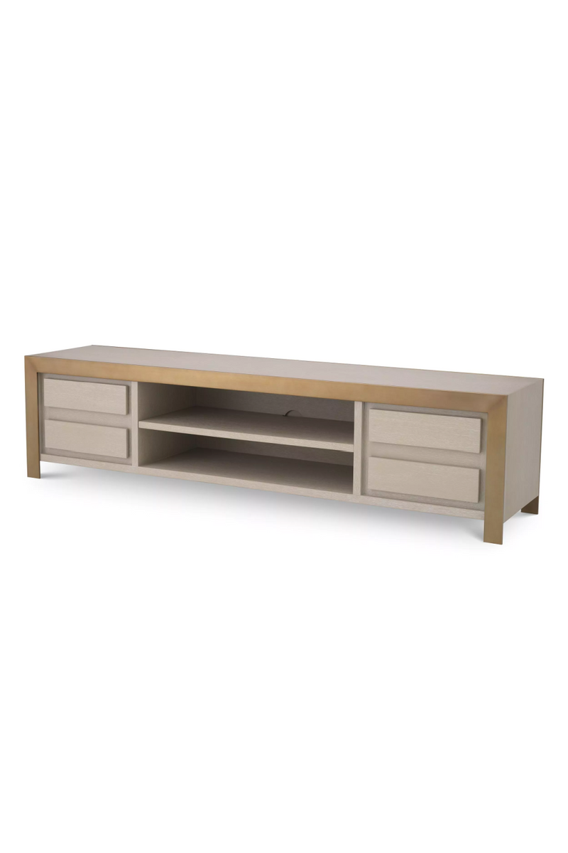 Metallic Framed Wooden TV Cabinet | Eichholtz Talbot | Woodfurniture.com