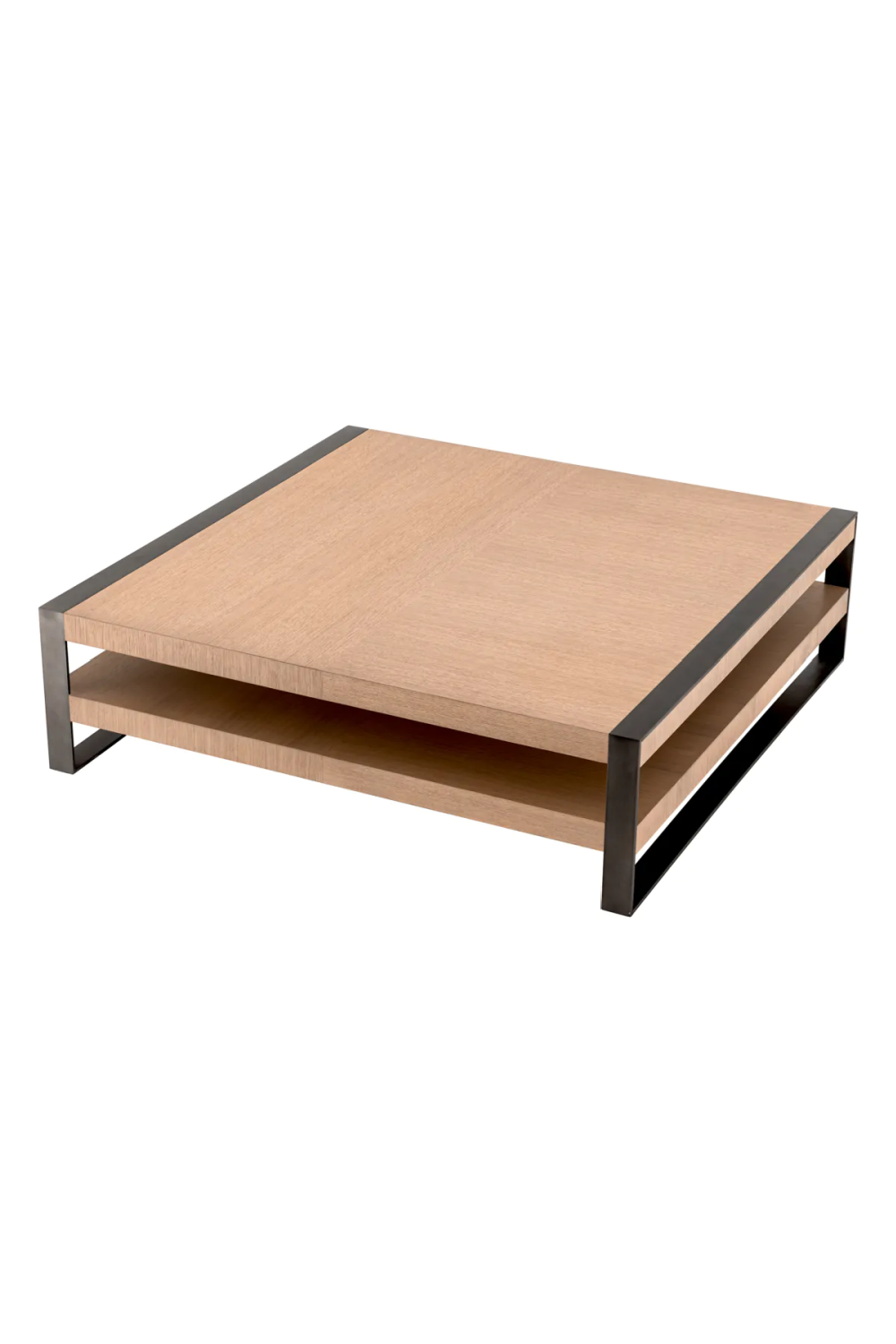 Natural Oak Square Coffee Table | Eichholtz Guinness | Woodfurniture.com