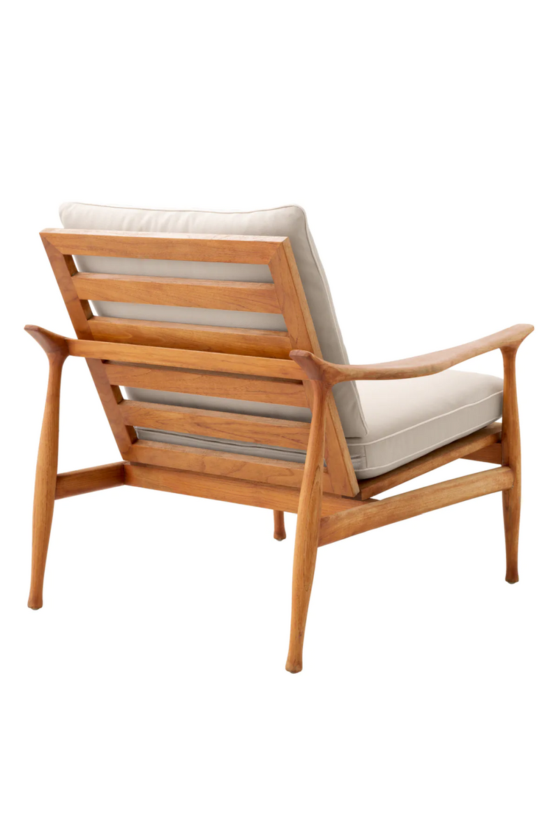 Natural Teak Outdoor Lounge Chair | Eichholtz Manzo | Woodfurniture.com