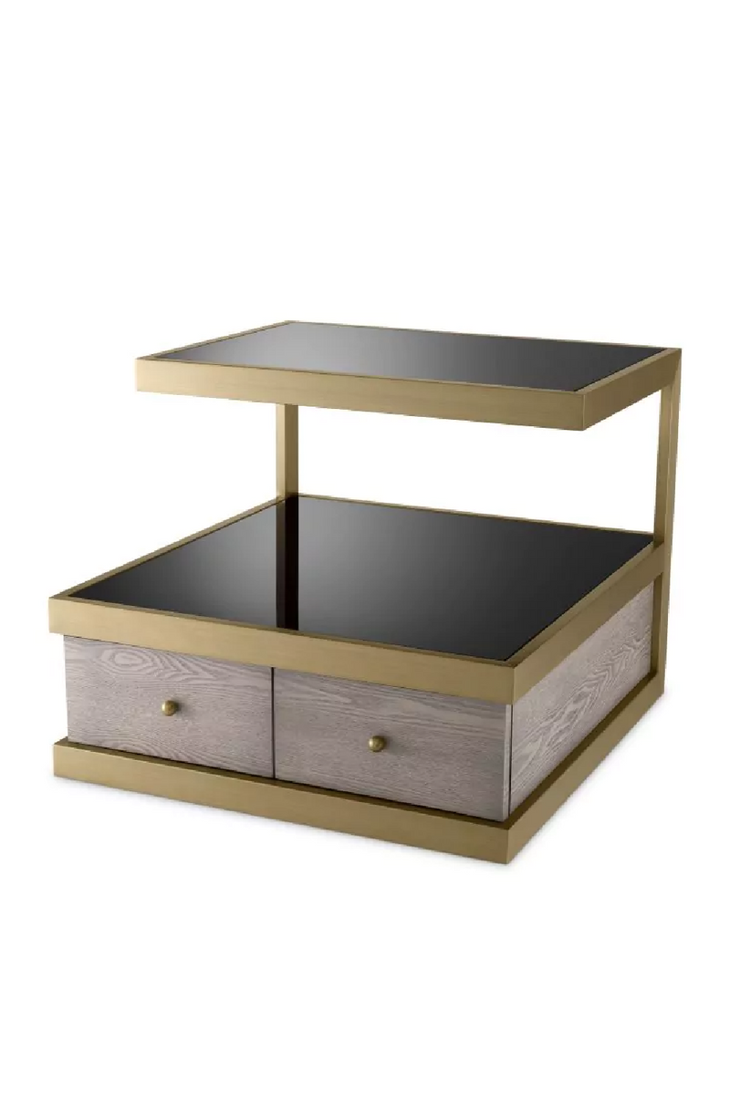  Modern Side Table With Drawers | Eichholtz Kuboa | Woodfurniture.com