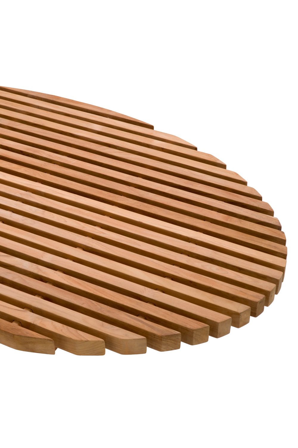 Oval Teak Outdoor Coffee Table | Eichholtz Anjuna | Woodfurniture.com