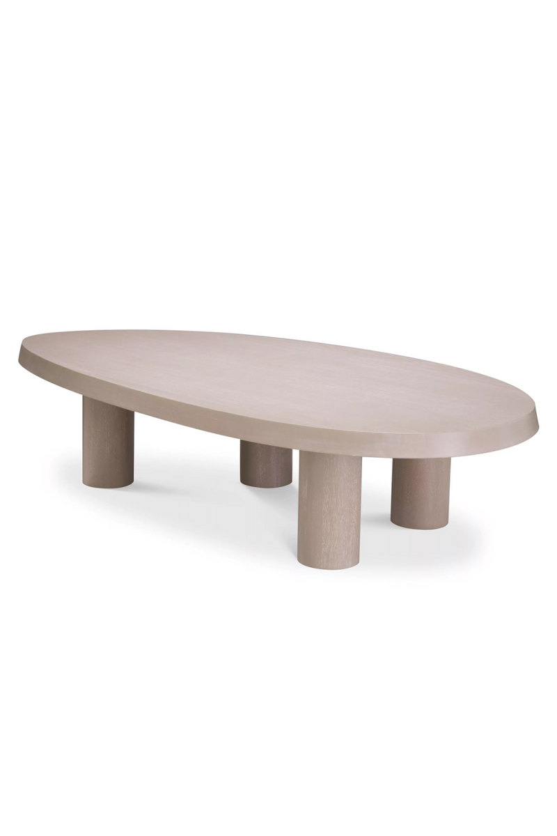 Organic Shaped Coffee Table | Eichholtz Prelude | Woodfurniture.com 