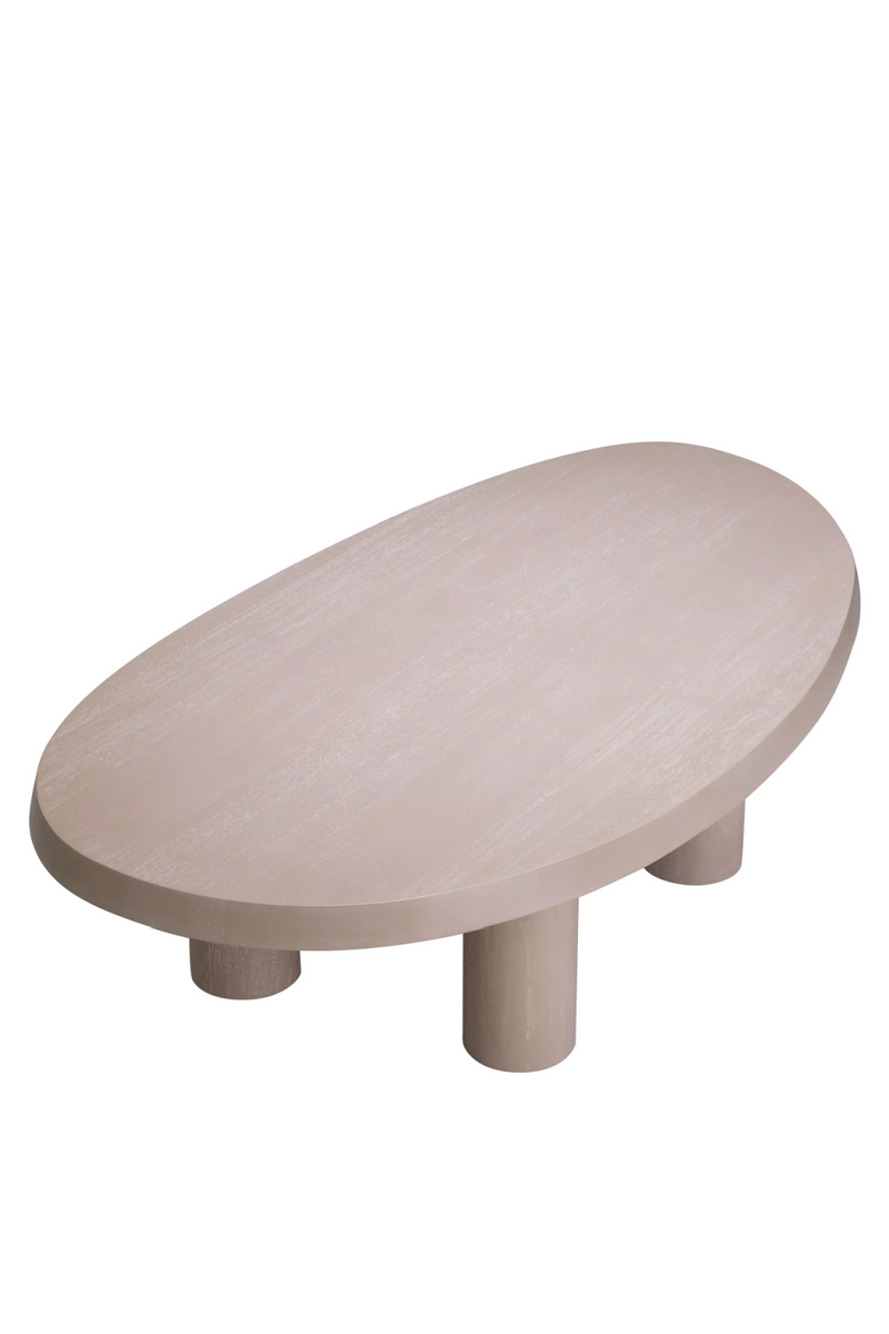 Organic Shaped Coffee Table | Eichholtz Prelude | Woodfurniture.com 