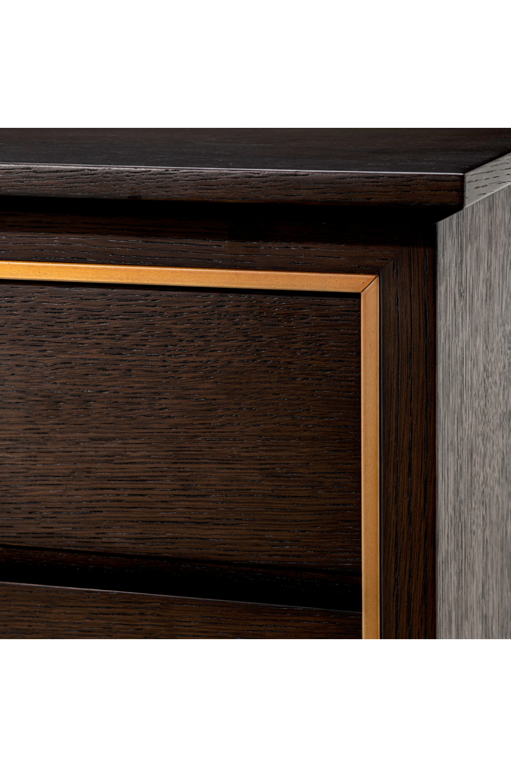 Brown Oak Contemporary Desk | Eichholtz Del Rio | Woodfurniture.com