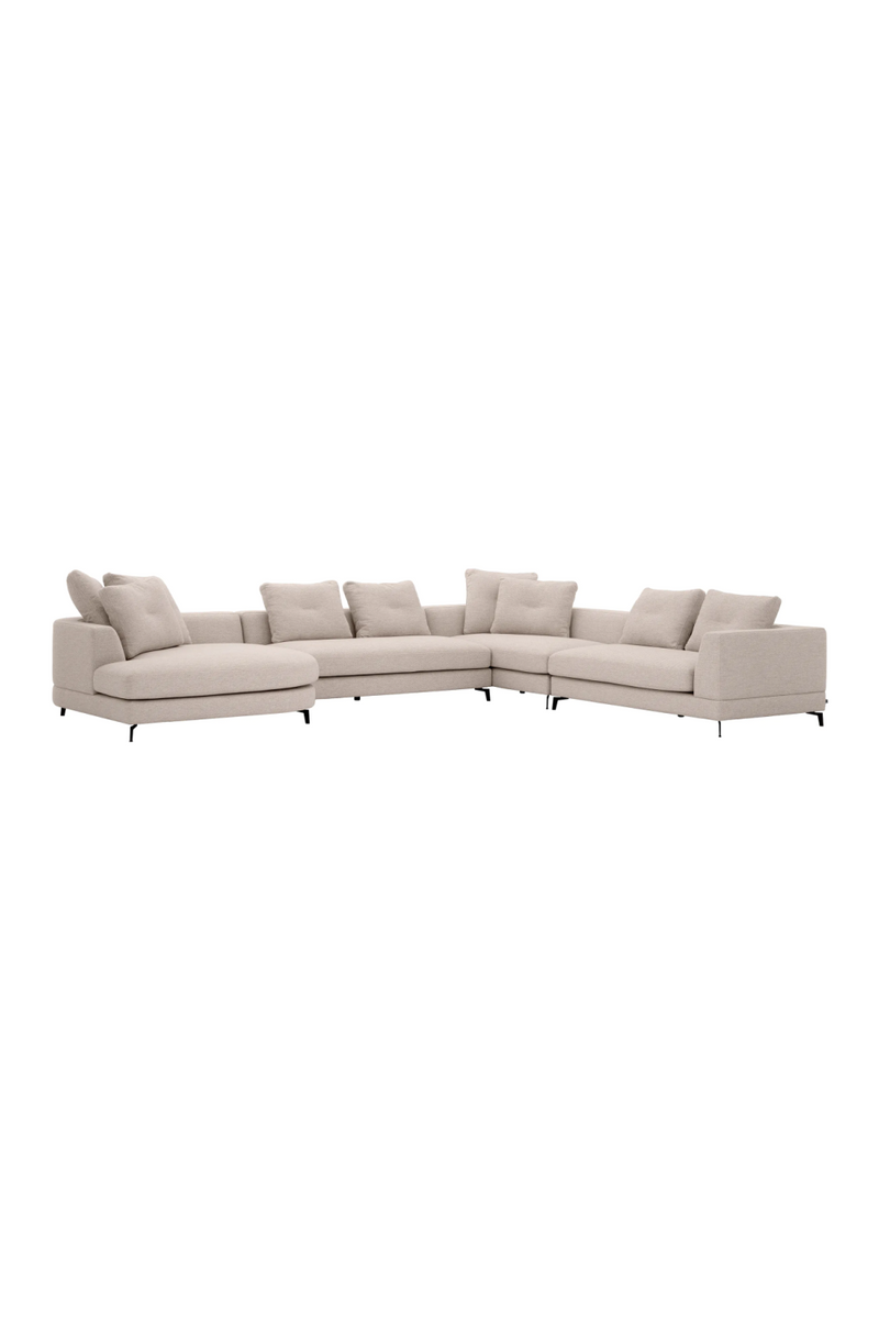 Beige Sectional Modern Sofa L | Eichholtz Moderno | Woodfurniture.com