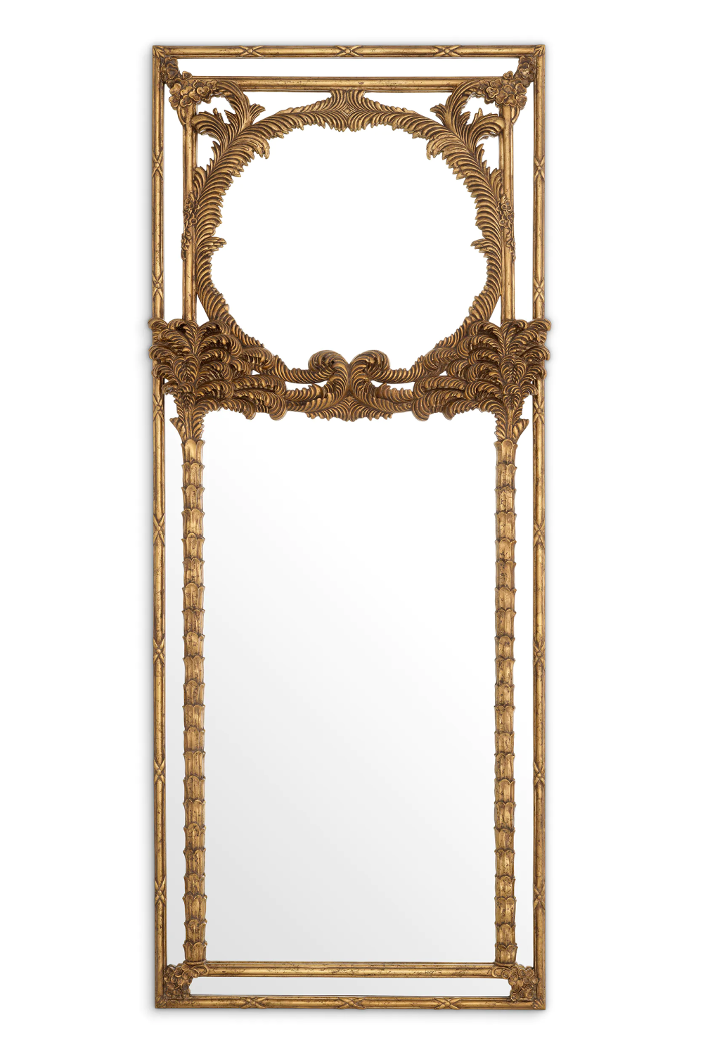 Hand-Carved Mahogany Mirror | Eichholtz Le Royal | Woodfurniture.com