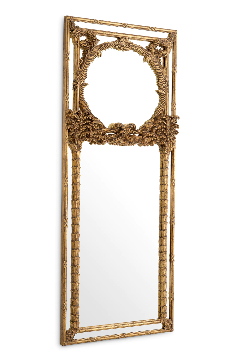 Hand-Carved Mahogany Mirror | Eichholtz Le Royal | Woodfurniture.com