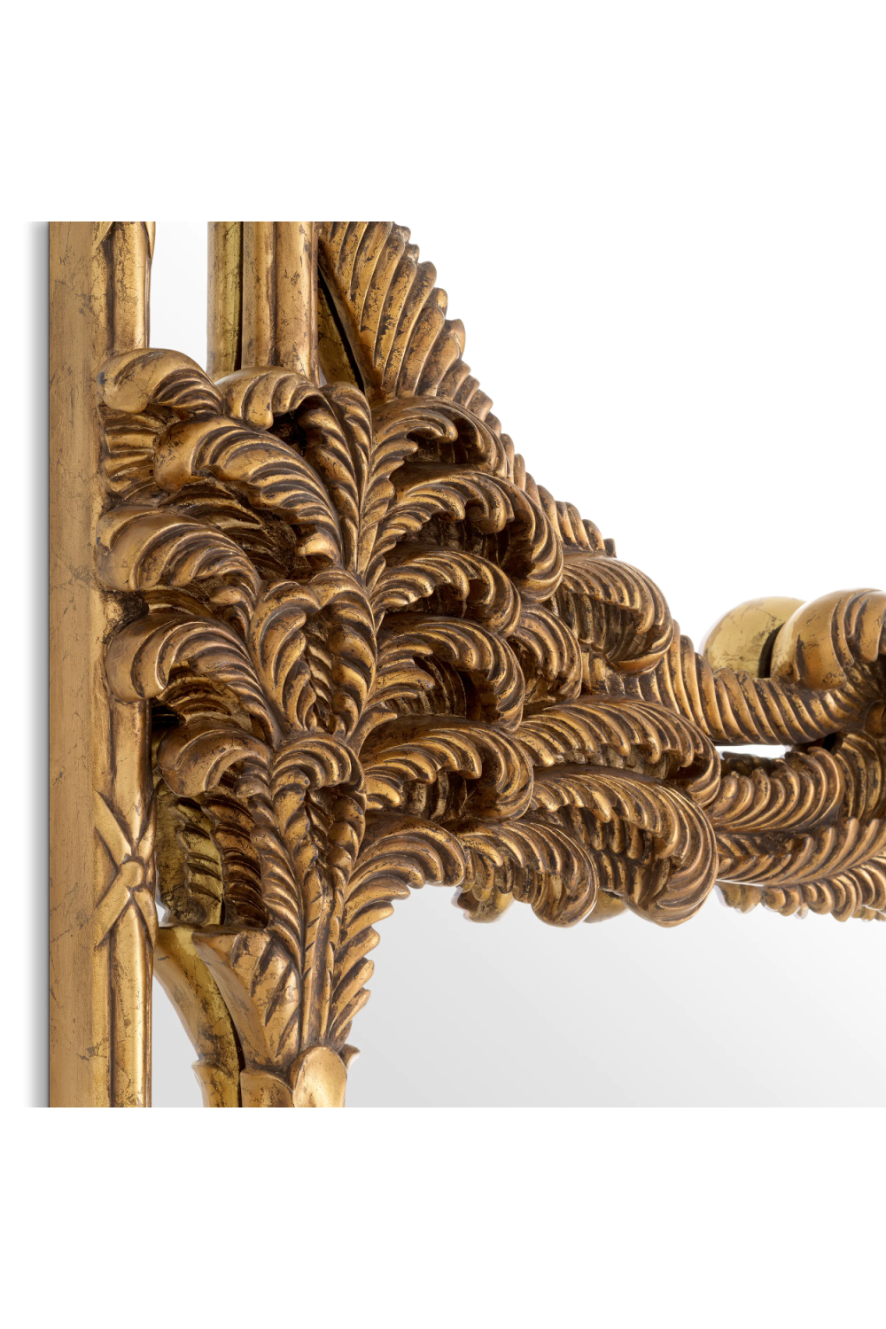 Hand-Carved Mahogany Mirror | Eichholtz Le Royal | Woodfurniture.com