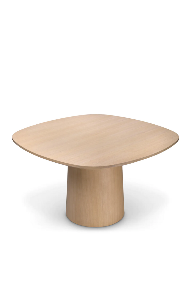 Wooden Pedestal Dining Table | Eichholtz Motto | Woodfurniture.com