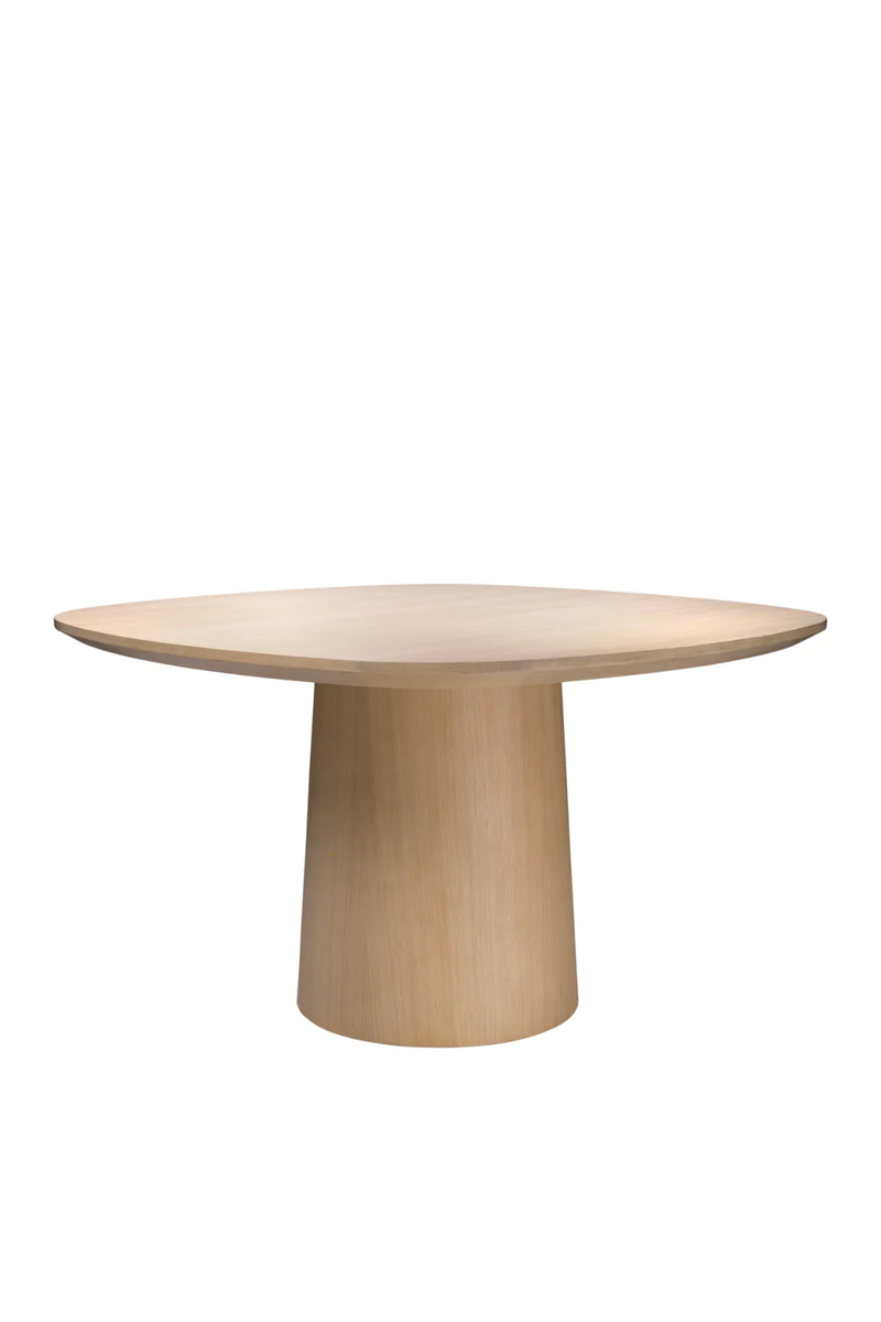Wooden Pedestal Dining Table | Eichholtz Motto | Woodfurniture.com