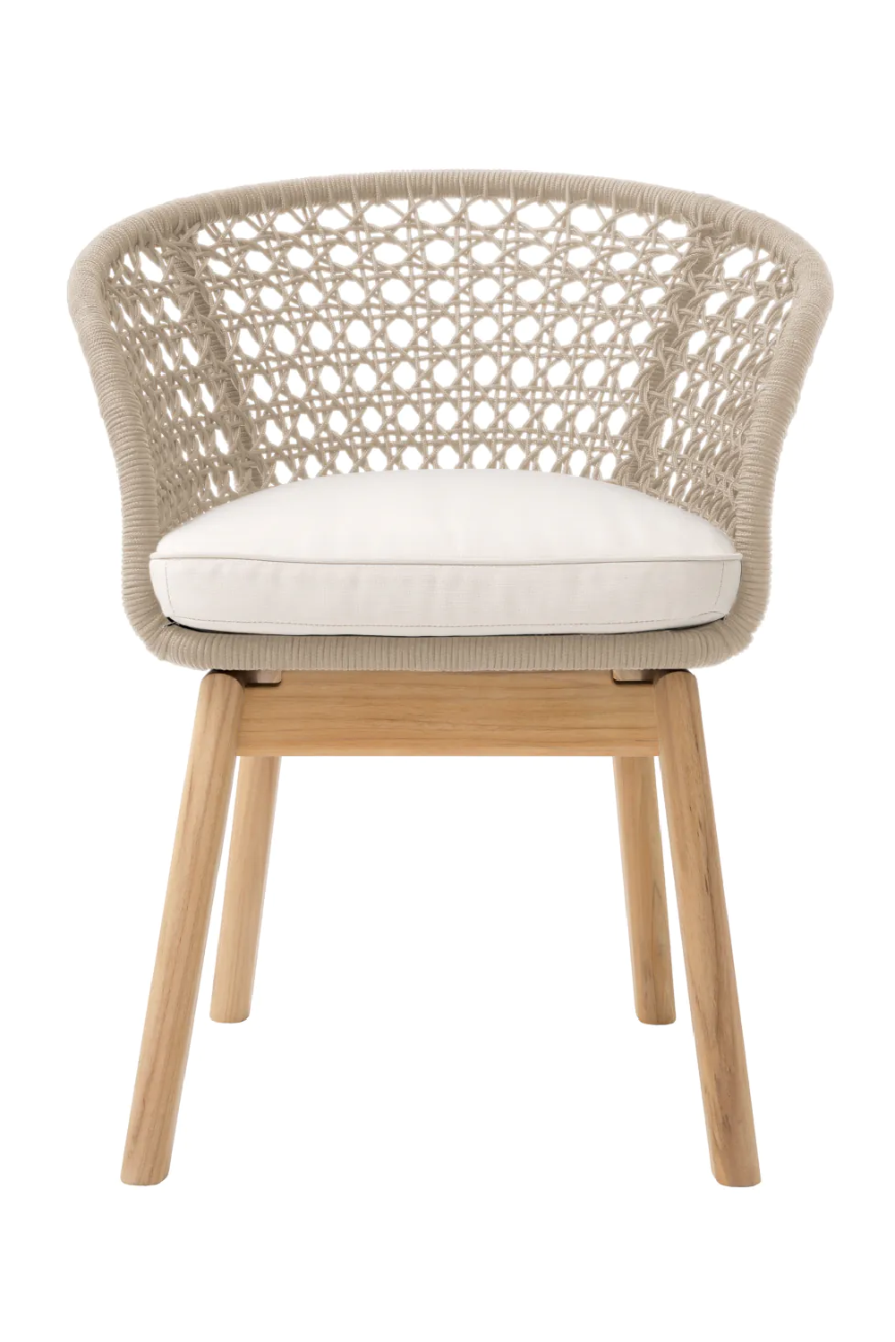 Modern Rope Outdoor Dining Chair | Eichholtz Trinity | Woodfurniture.com