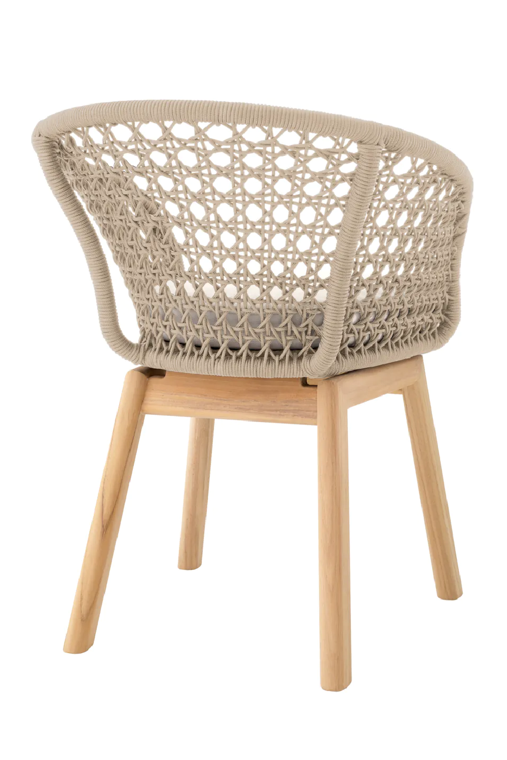 Modern Rope Outdoor Dining Chair | Eichholtz Trinity | Woodfurniture.com