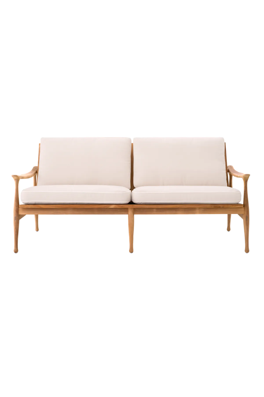 Natural Teak Outdoor Sofa | Eichholtz Manzo | Woodfurniture.com