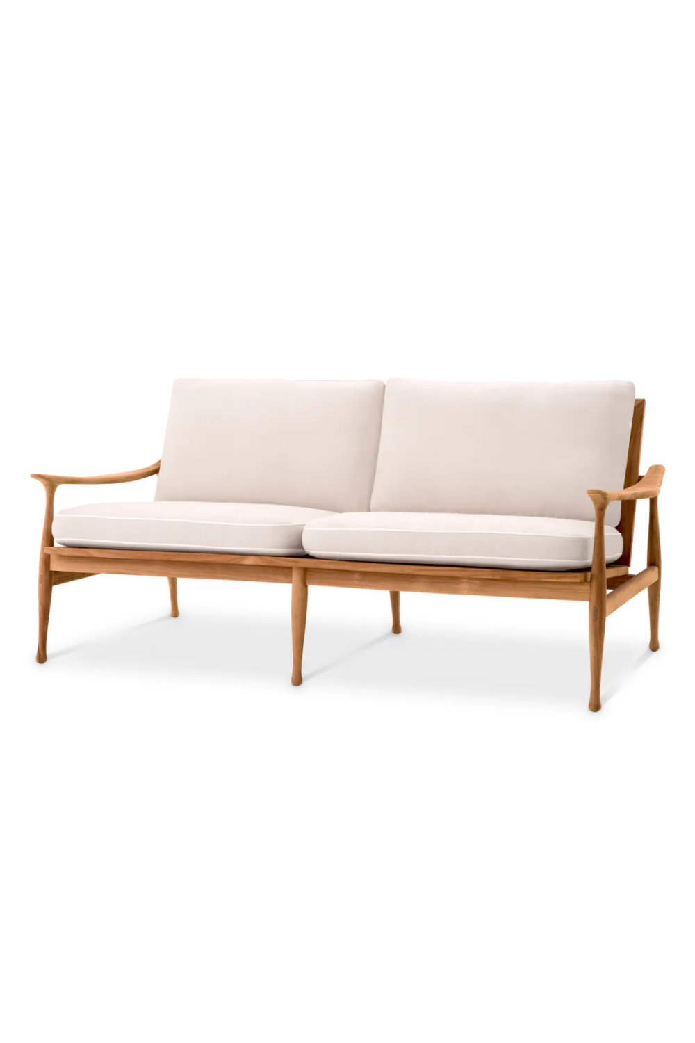 Natural Teak Outdoor Sofa | Eichholtz Manzo | Woodfurniture.com