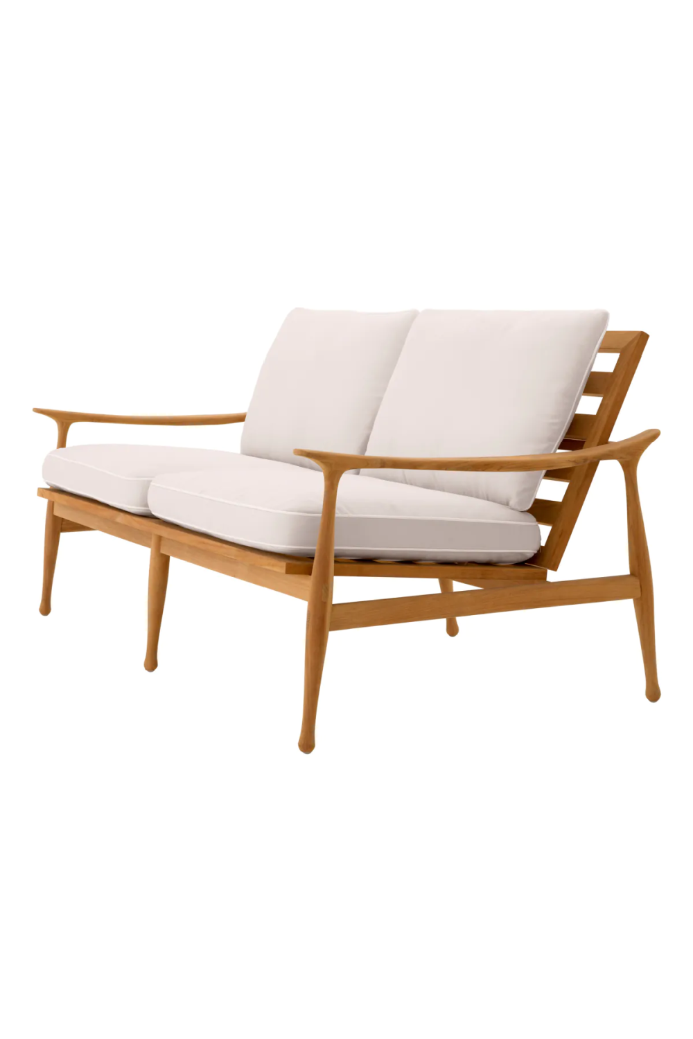 Natural Teak Outdoor Sofa | Eichholtz Manzo | Woodfurniture.com