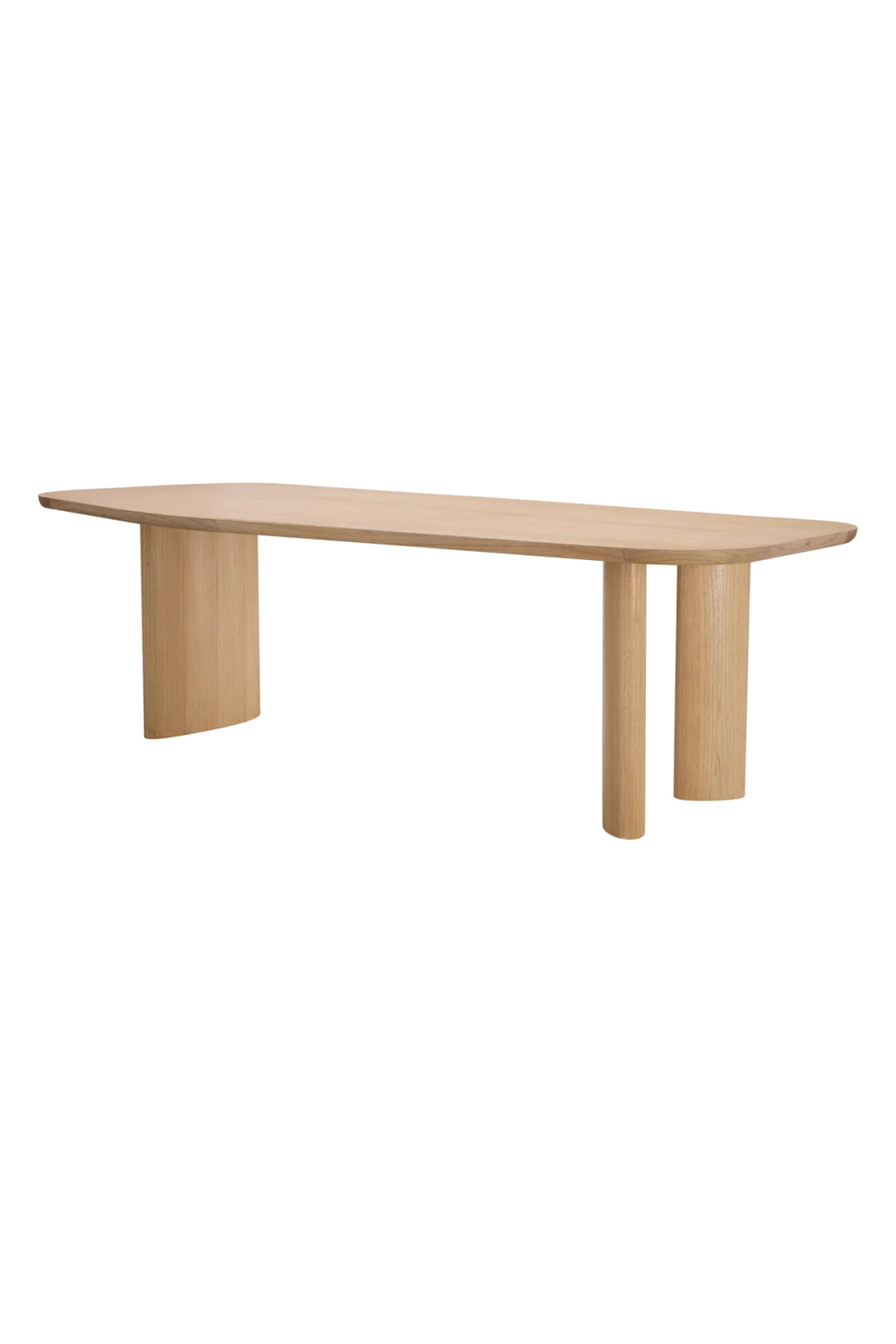 Free Form Oak Dining Table | Eichholtz Flemings | Woodfurniture.com