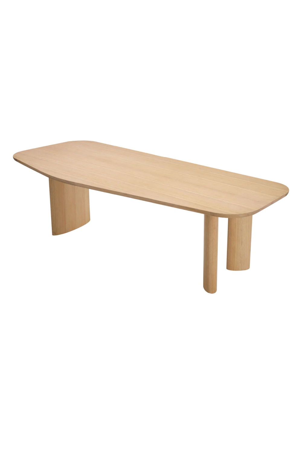 Free Form Oak Dining Table | Eichholtz Flemings | Woodfurniture.com