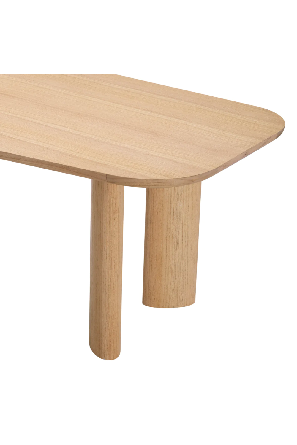 Free Form Oak Dining Table | Eichholtz Flemings | Woodfurniture.com