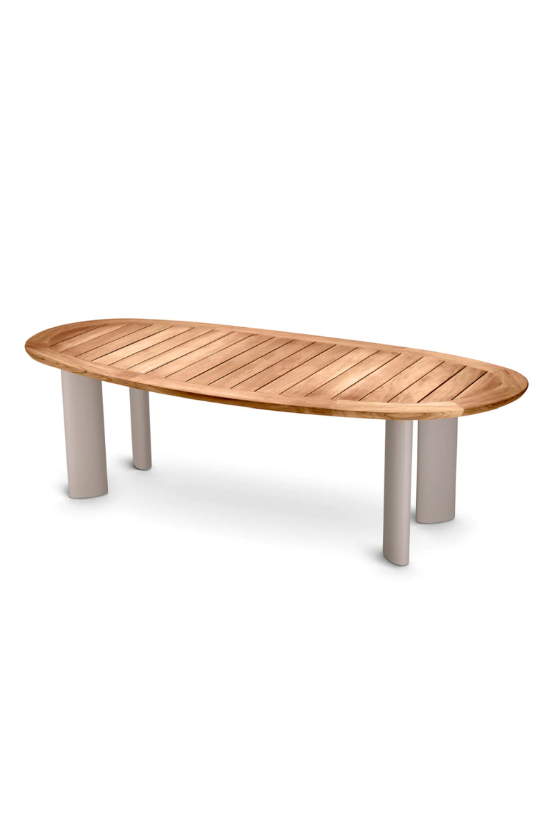 Teak Outdoor Dining Table | Eichholtz Free Form | Woodfurniture.com