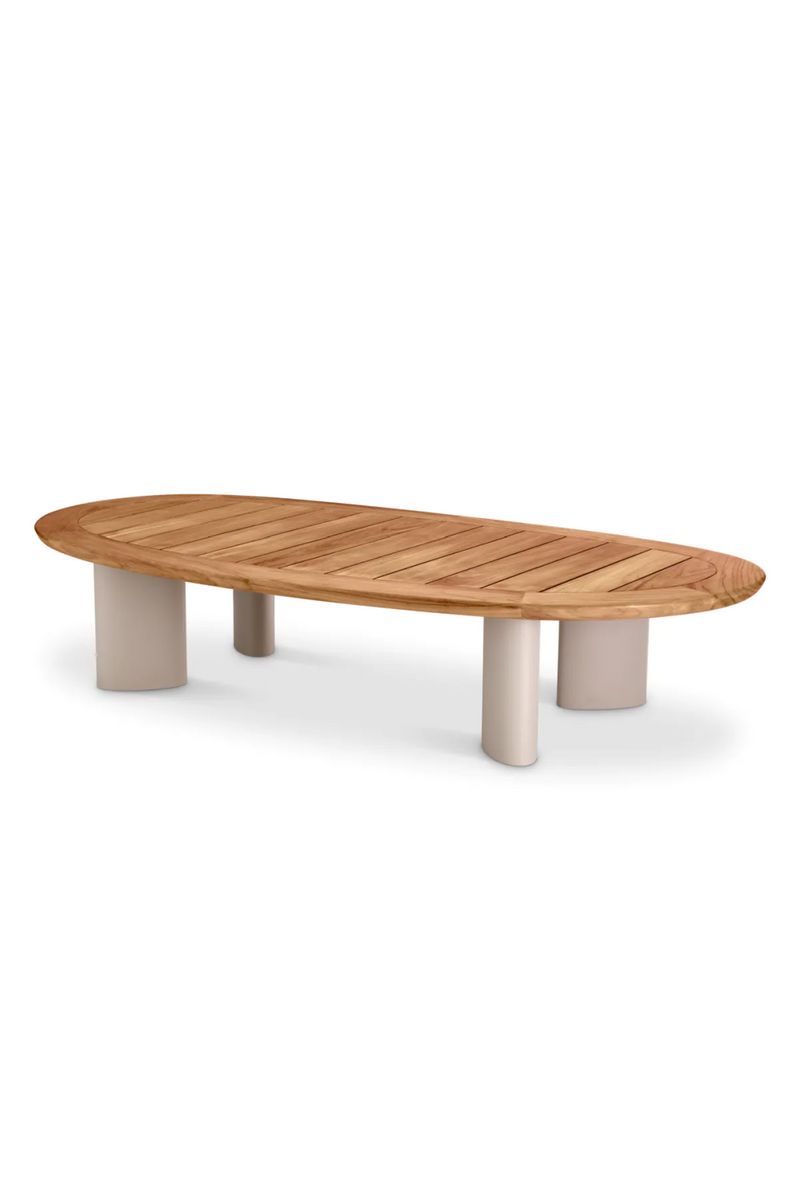 Teak Outdoor Coffee Table | Eichholtz Free Form | Woodfurniture.com