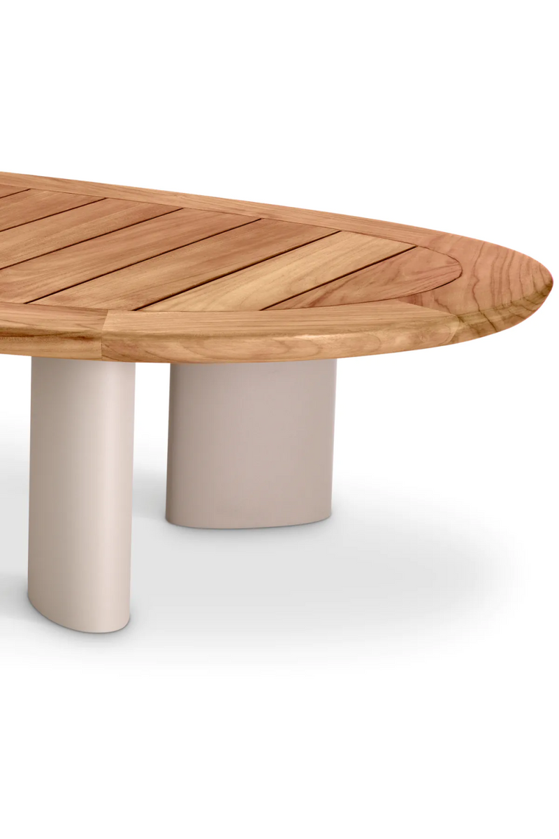 Teak Outdoor Coffee Table | Eichholtz Free Form | Woodfurniture.com