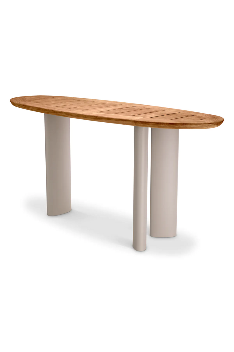 Outdoor Console Table | Eichholtz Free Form Teak | Woodfurniture.com