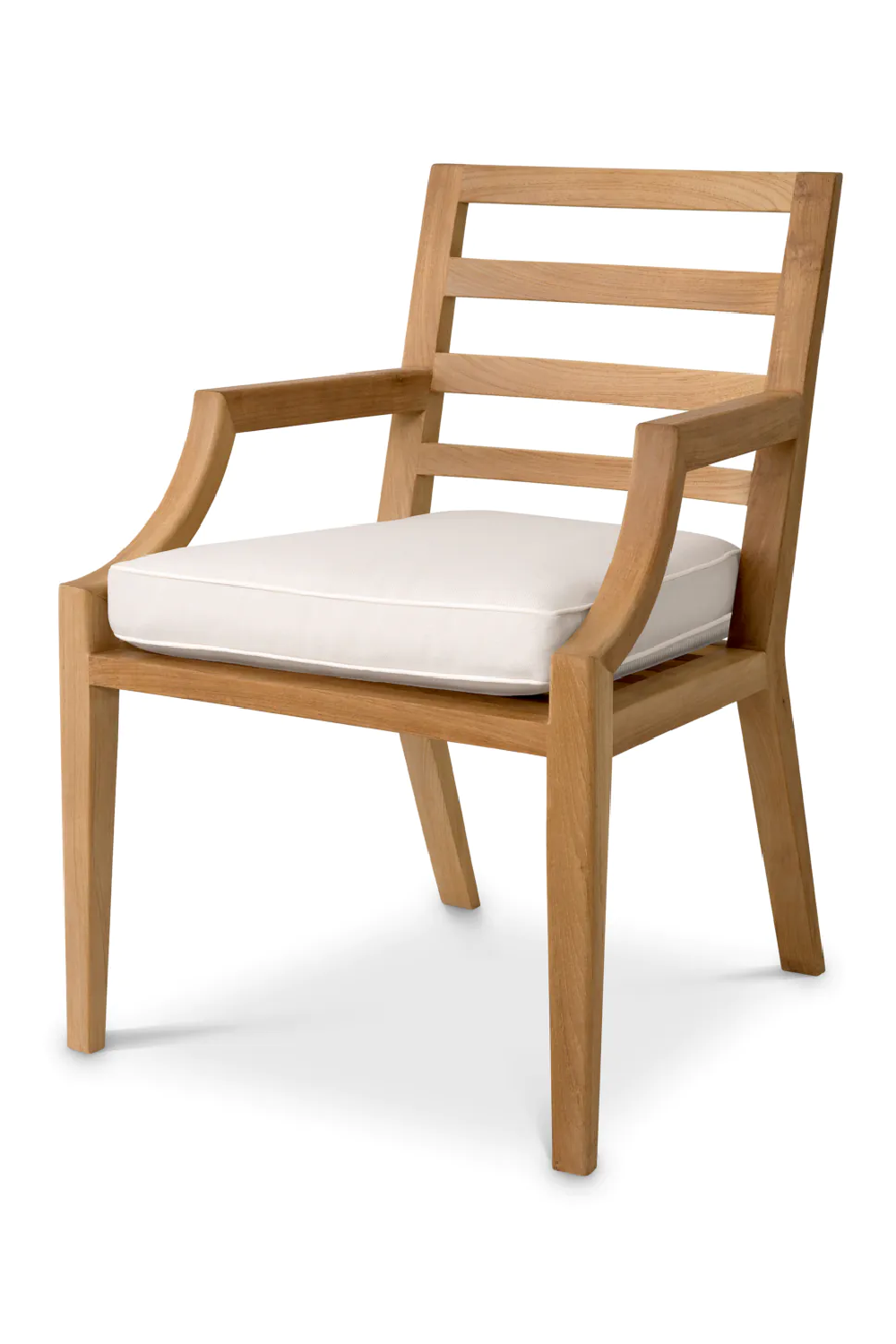 Japandi Outdoor Dining Armchair | Eichholtz Hera | Woodfurniture.com