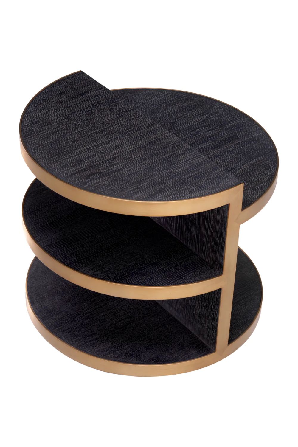 Black Oak Modern Side Table | Eichholtz Nilo | Woodfurniture.com