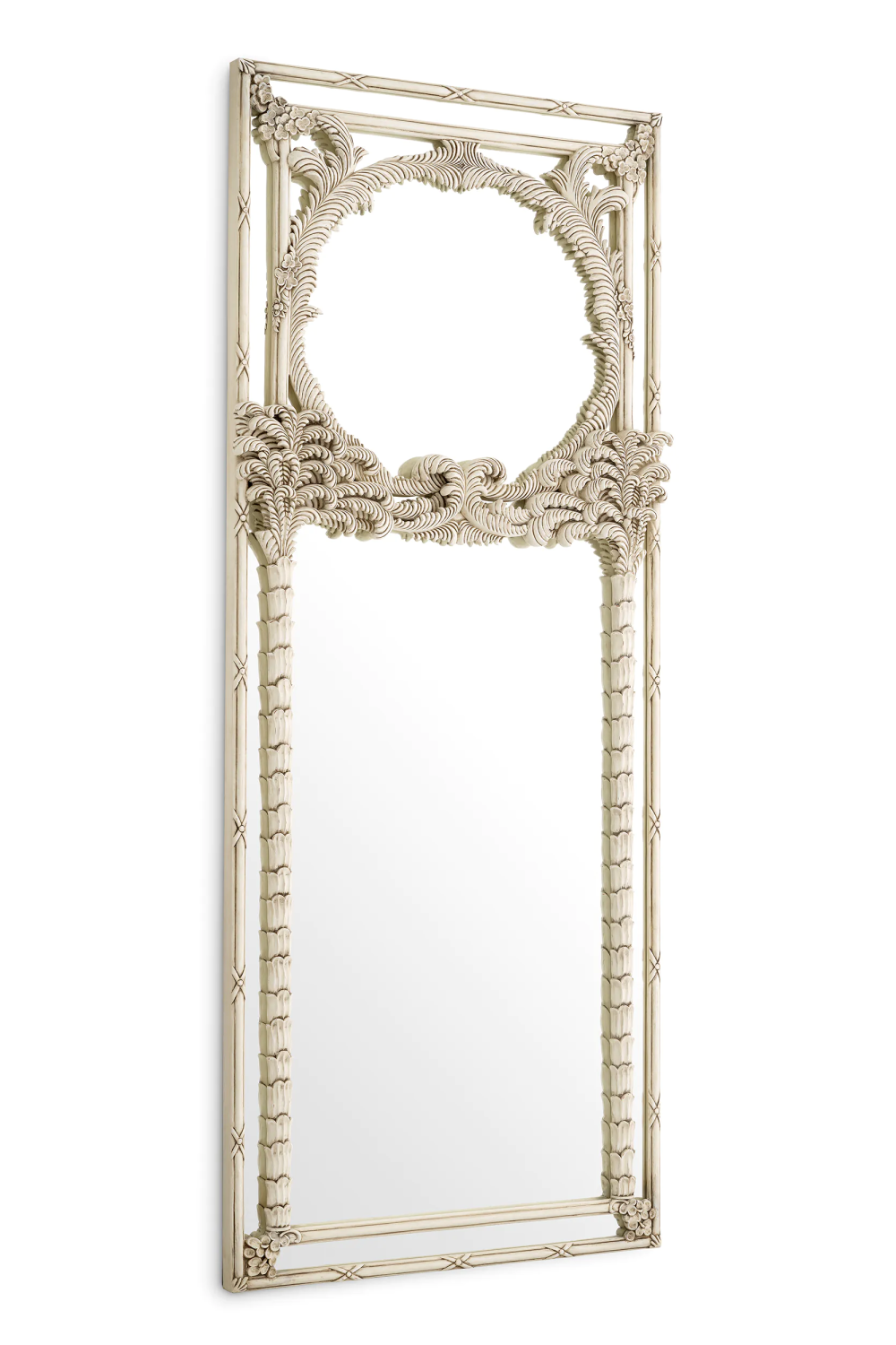 Hand-Carved Mahogany Mirror | Eichholtz Le Royal | Woodfurniture.com