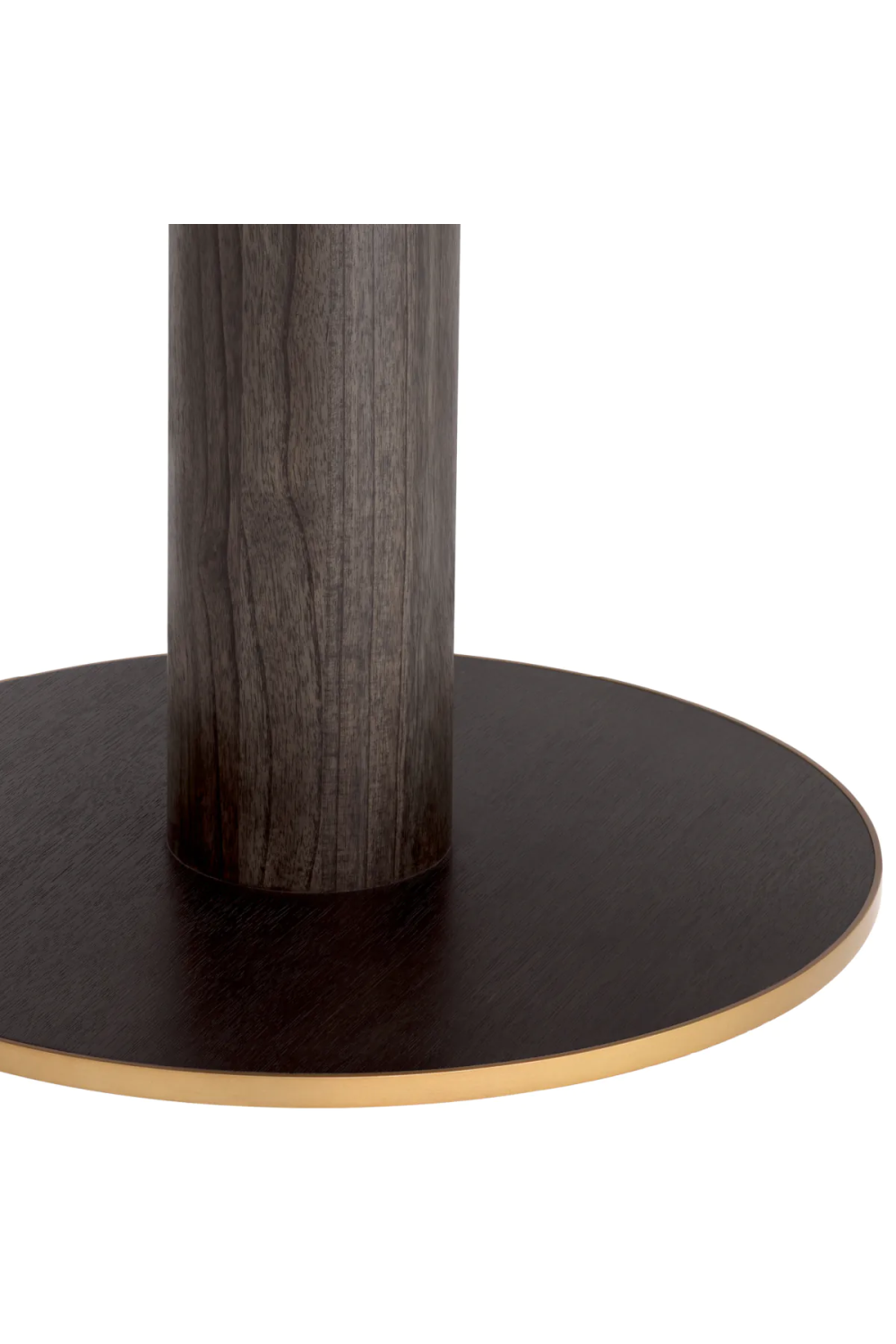 Round Oak Pedestal Dining Table | Eichholtz Astro | Woodfurniture.com