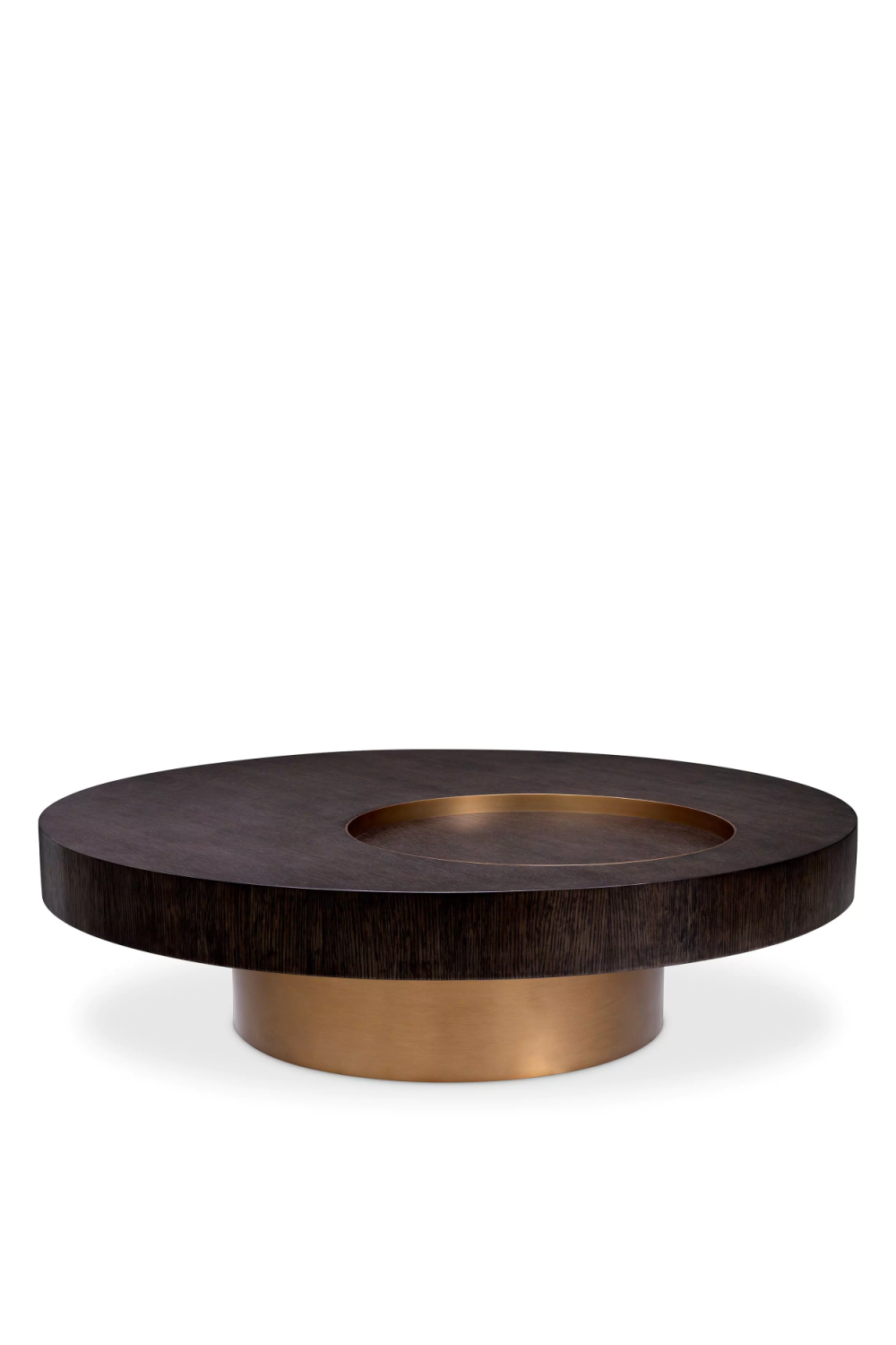 Contemporary Round Coffee Table | Eichholtz Otus | Woodfurniture.com