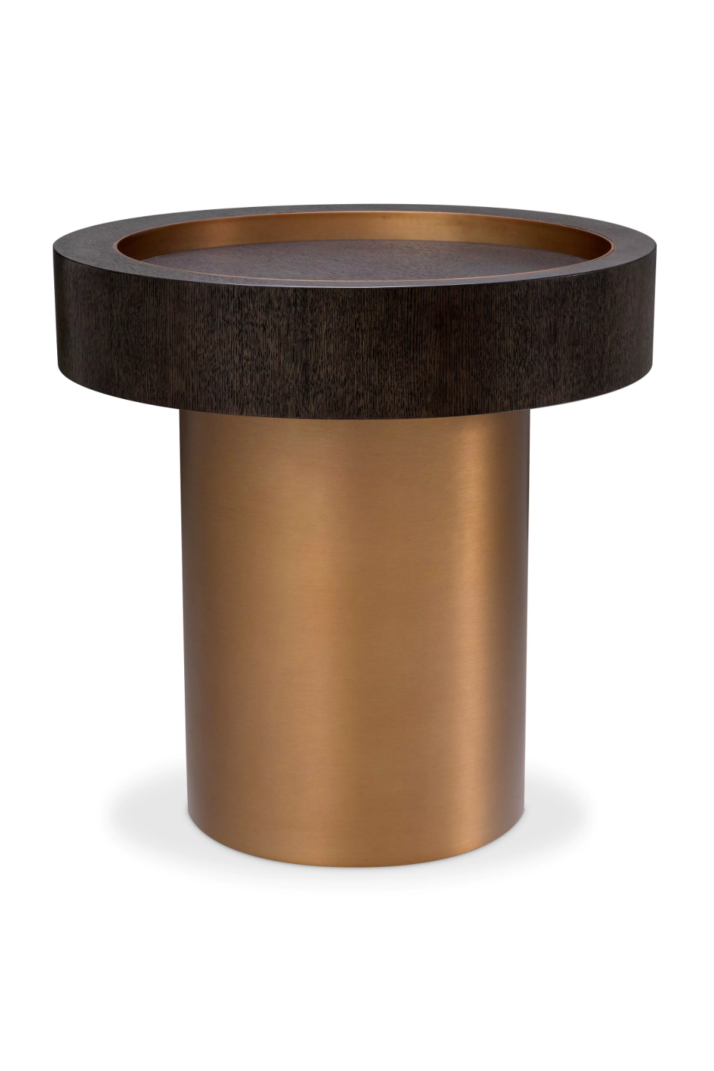 Contemporary Round Side Table | Eichholtz Otus | Woodfurniture.com