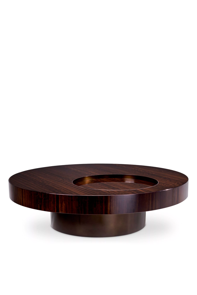 Contemporary Round Coffee Table | Eichholtz Otus | Woodfurniture.com