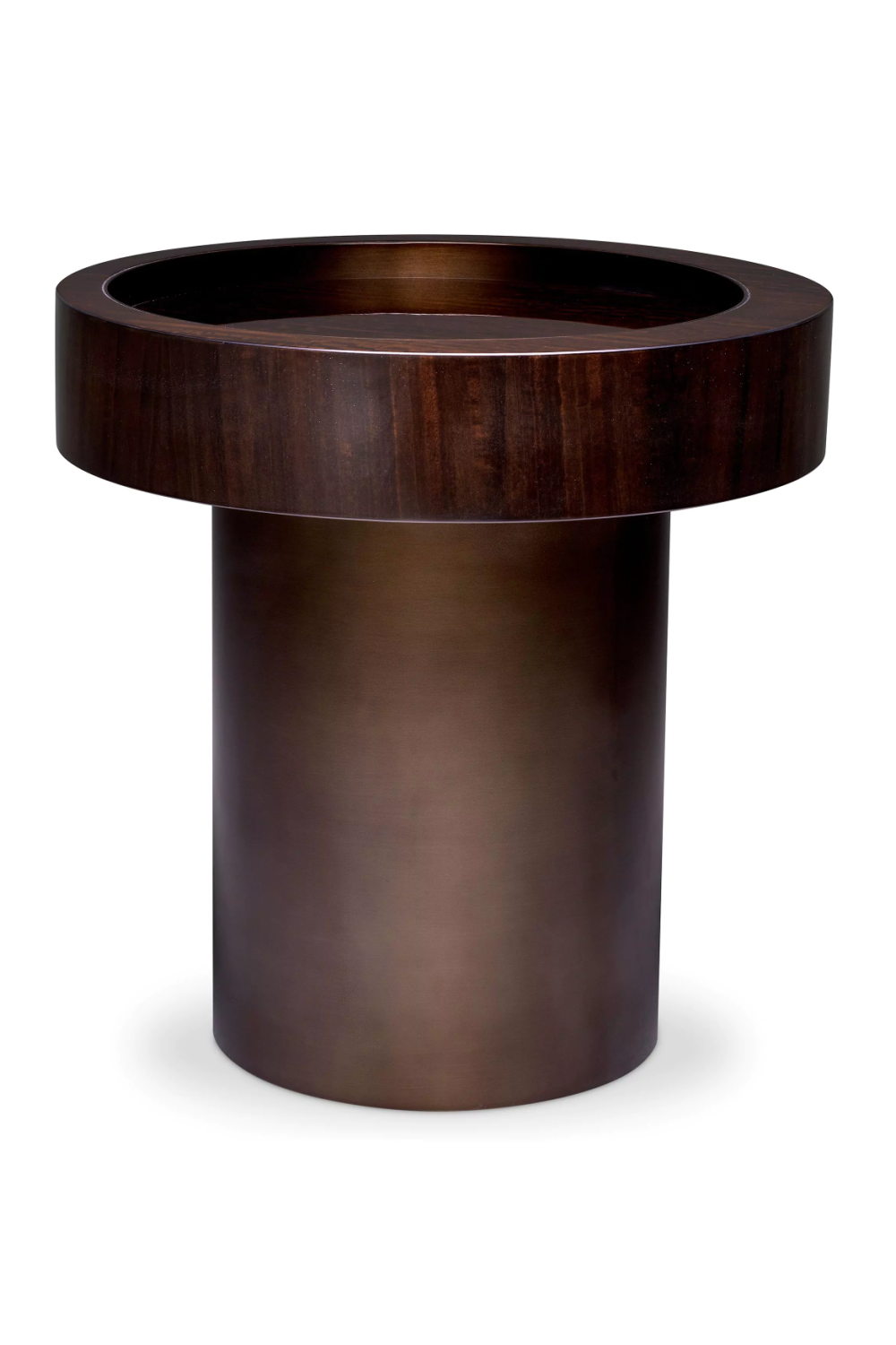 Contemporary Round Side Table | Eichholtz Otus | Woodfurniture.com