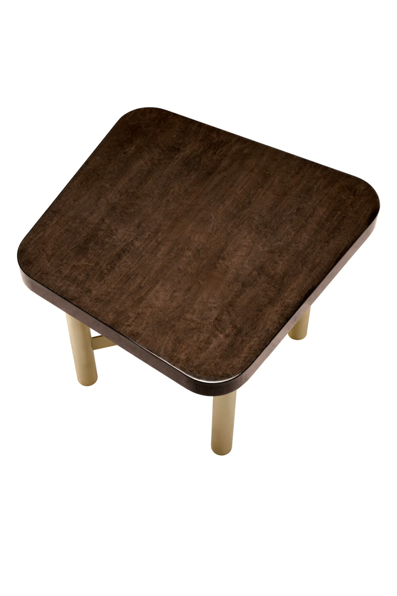 Glossed Maple Side Table | Eichholtz Oracle | Woodfurniture.com