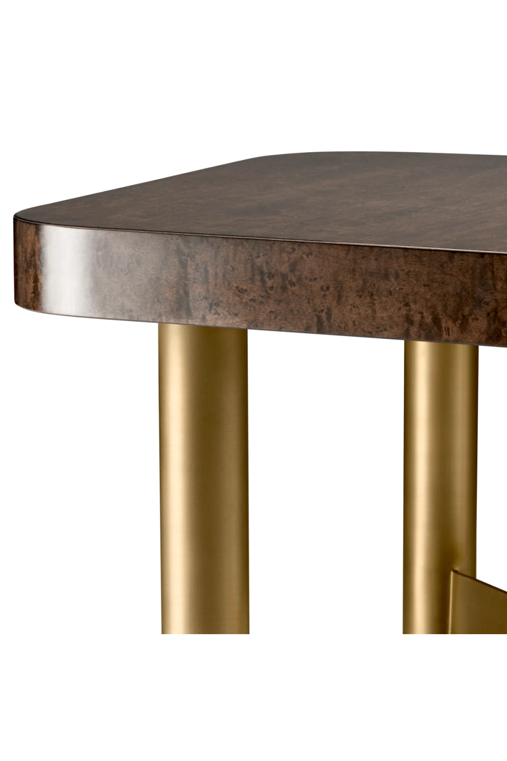 Glossed Maple Side Table | Eichholtz Oracle | Woodfurniture.com