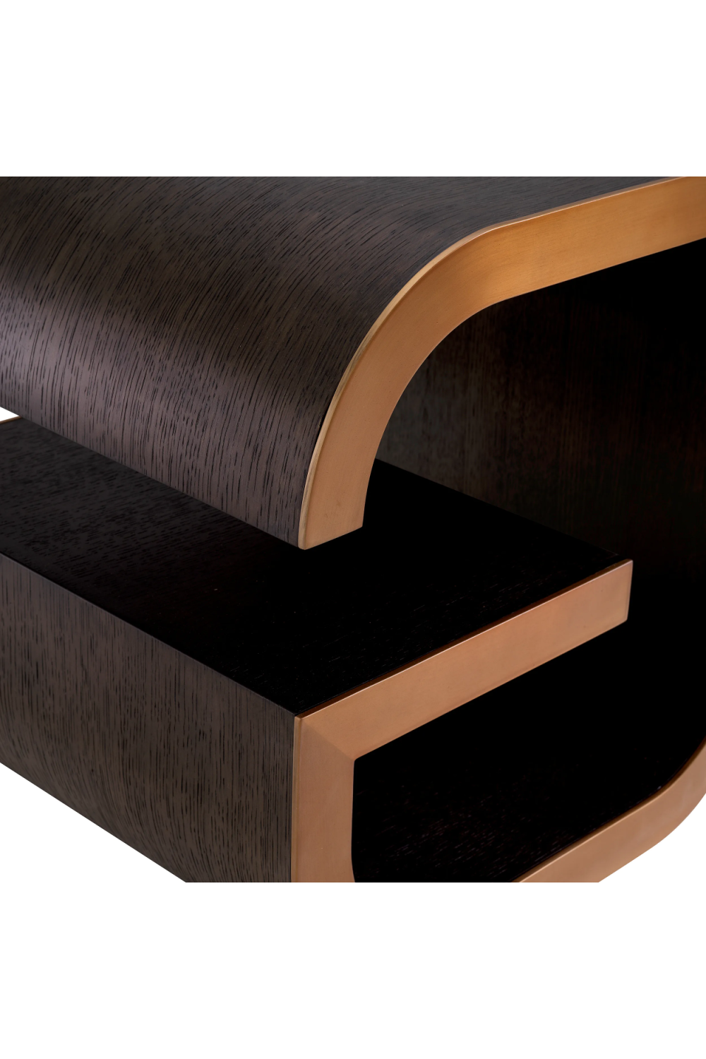 Brown Oak Modern Side Table | Eichholtz Galan | Woodfurniture.com