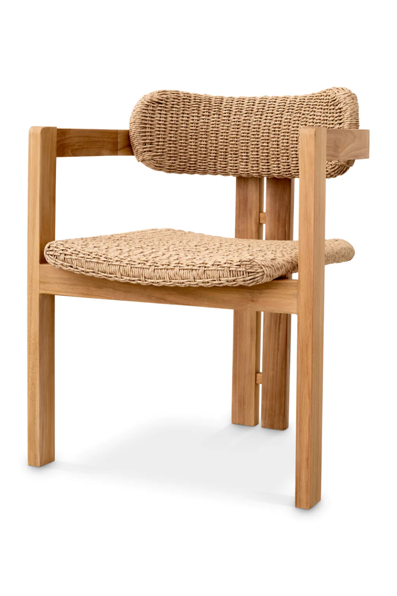 Modern Wooden Outdoor Dining Chair | Eichholtz Donato | Woodfurniture.com