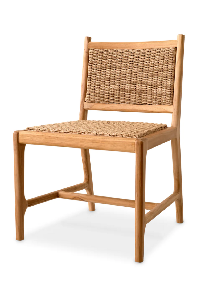 Natural Weave Outdoor Dining Chair | Eichholtz Pivetti | Woodfurniture.com